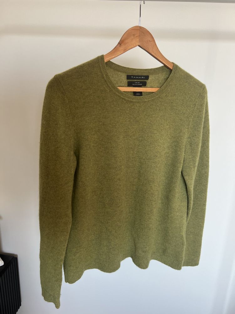 Damski sweter kaszmirowy 2-ply cashmere Tahari