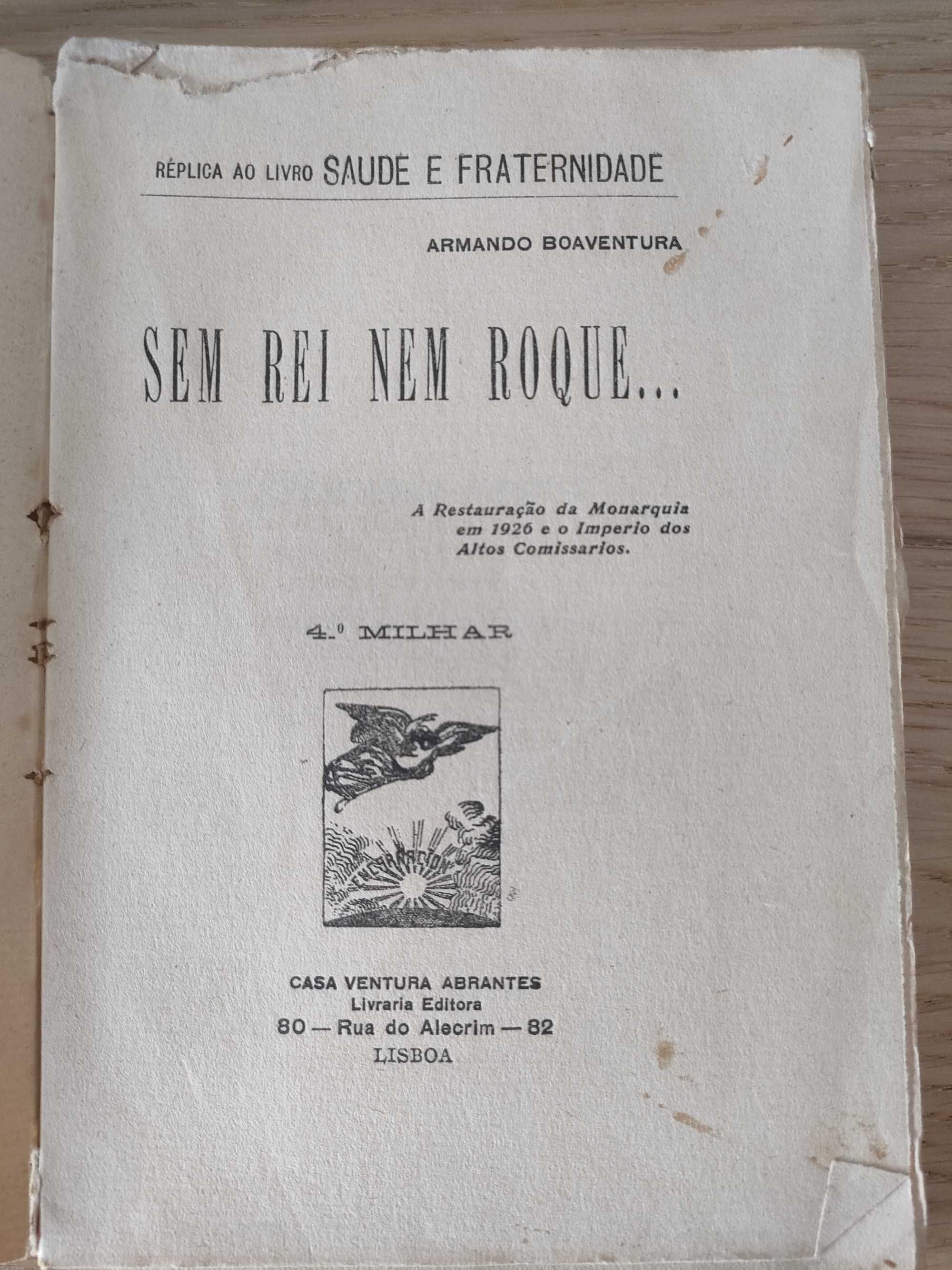 Sem rei nem Roque Livro antigo