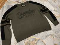 SuperDry _ Zielony sweter L