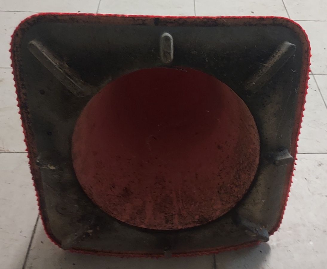 Cone de sinalização obras