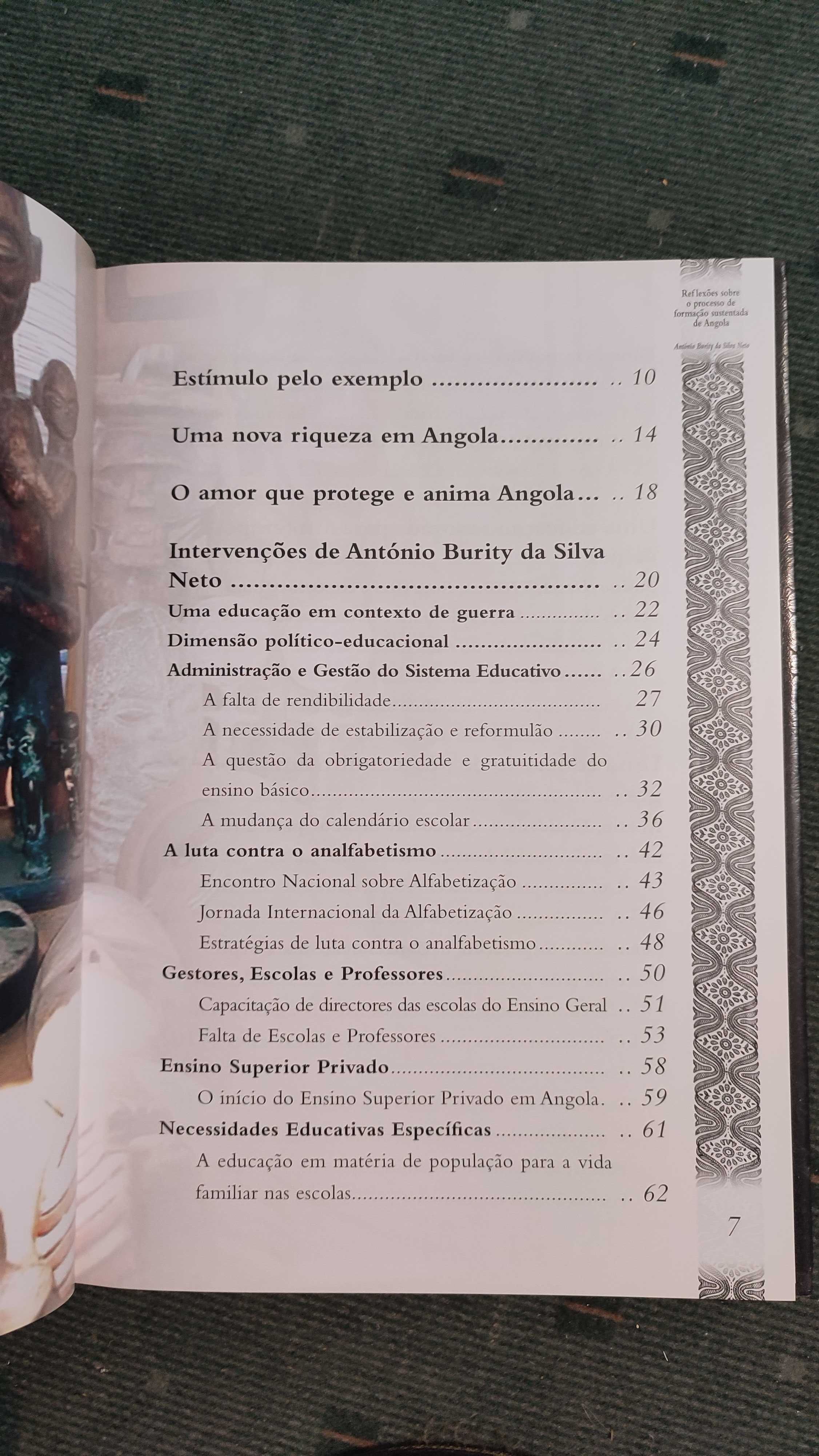 Reflexões sobre o Processo de formação sustentada de Angola