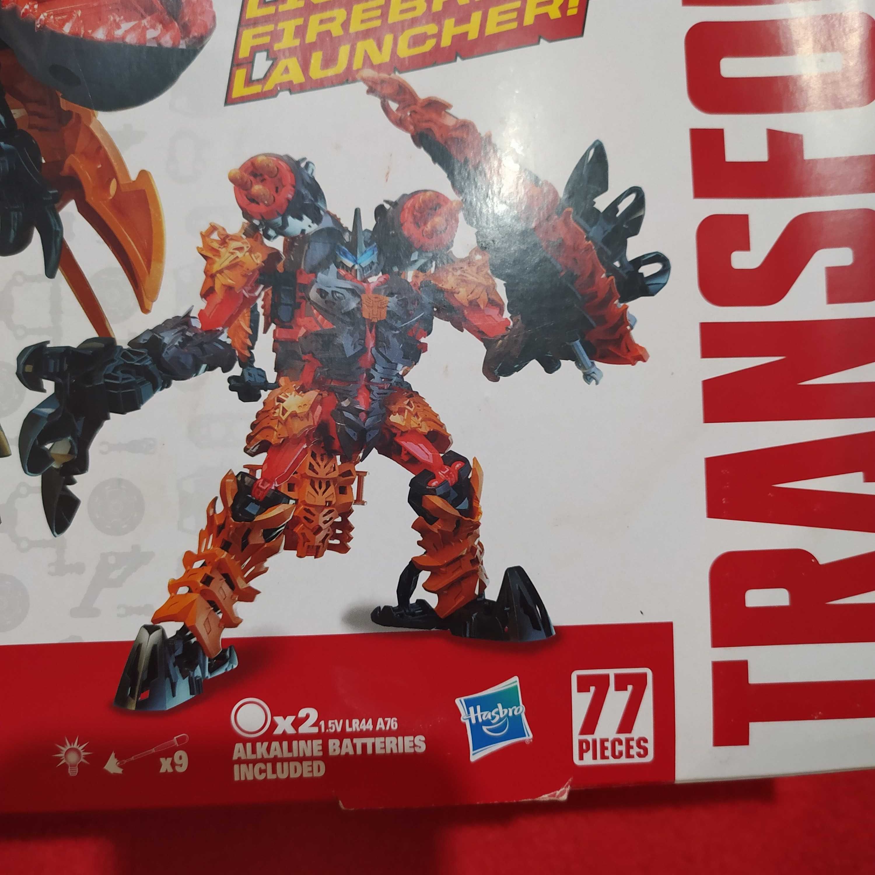 Трансформер Transformers Dinofire Crimlock and Optimus prime Hasbro