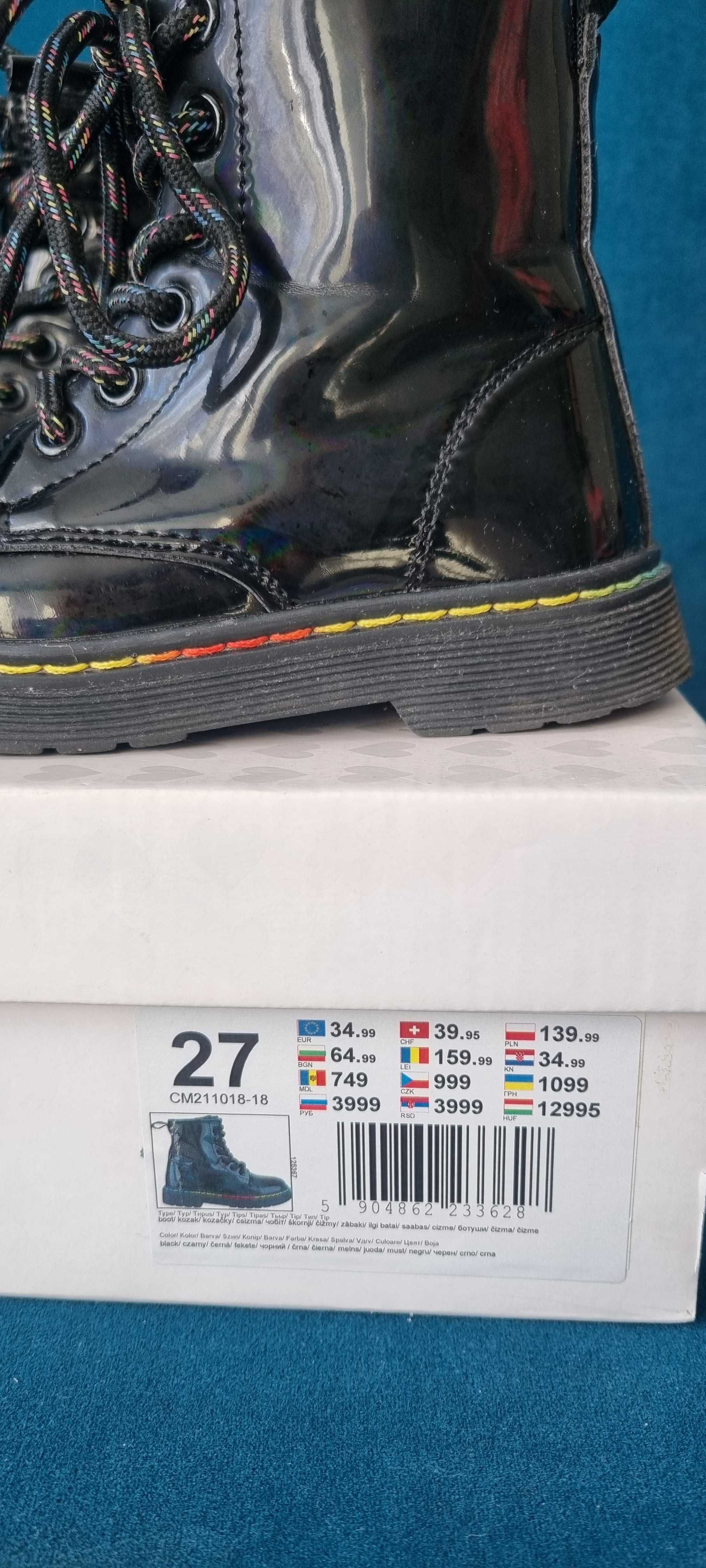 Glany dziecięce Nelly blue rozmiar 27