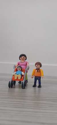 Playmobil 70421 mama z dziećmi i wózkiem