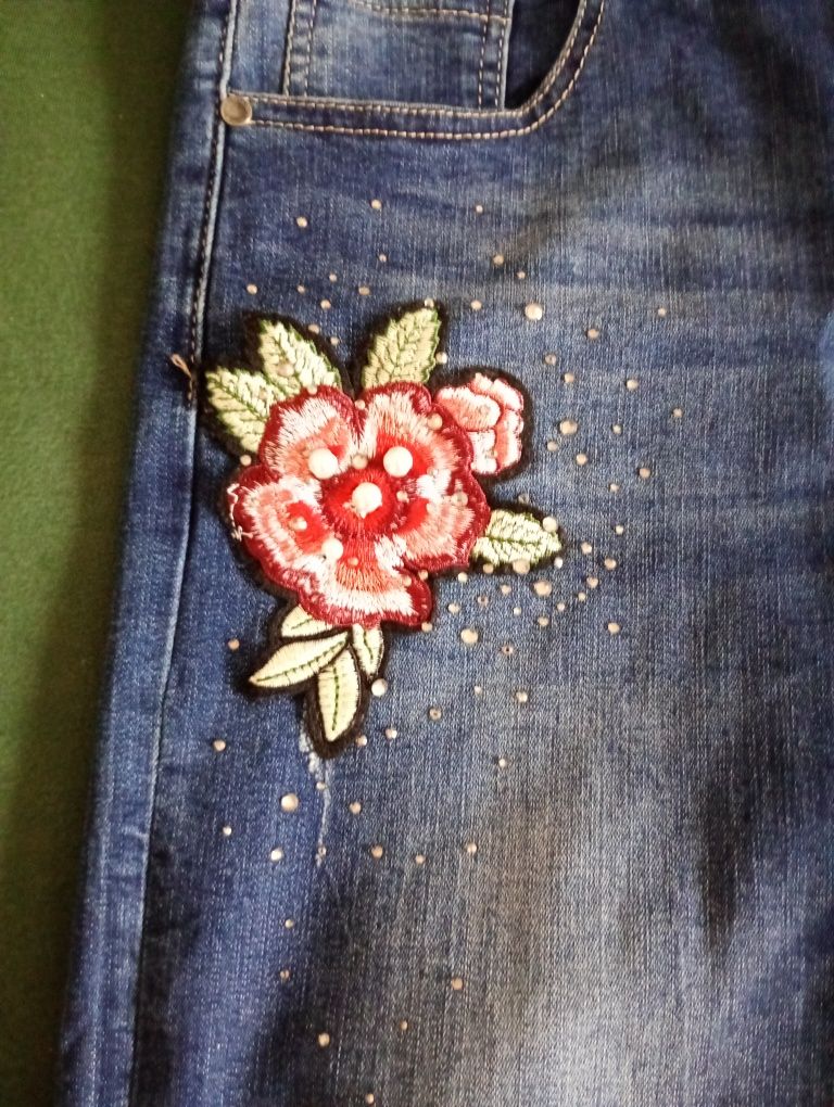 Spodnie jeansowe rozmiar L/XL