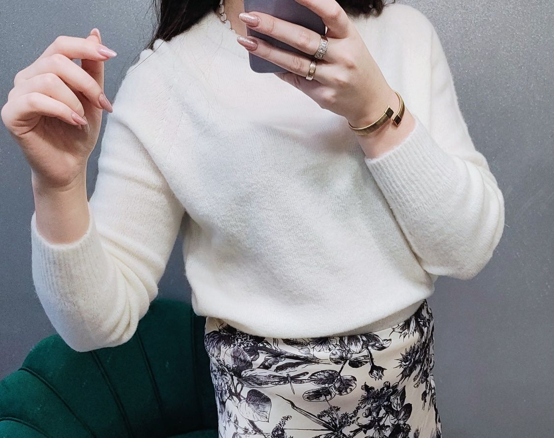 Sweter Alpaka jakość premium