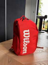 Plecak na rakiety Wilson Super Tour Backpack Red 2021