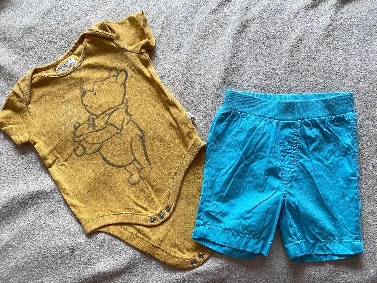 Пакет летней одежды на на мальчика 9-12 месяцев