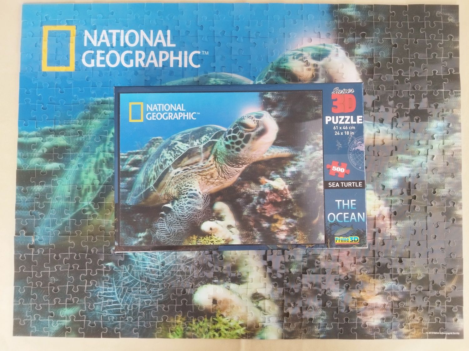 Puzzle 3D 500 el National Geographic