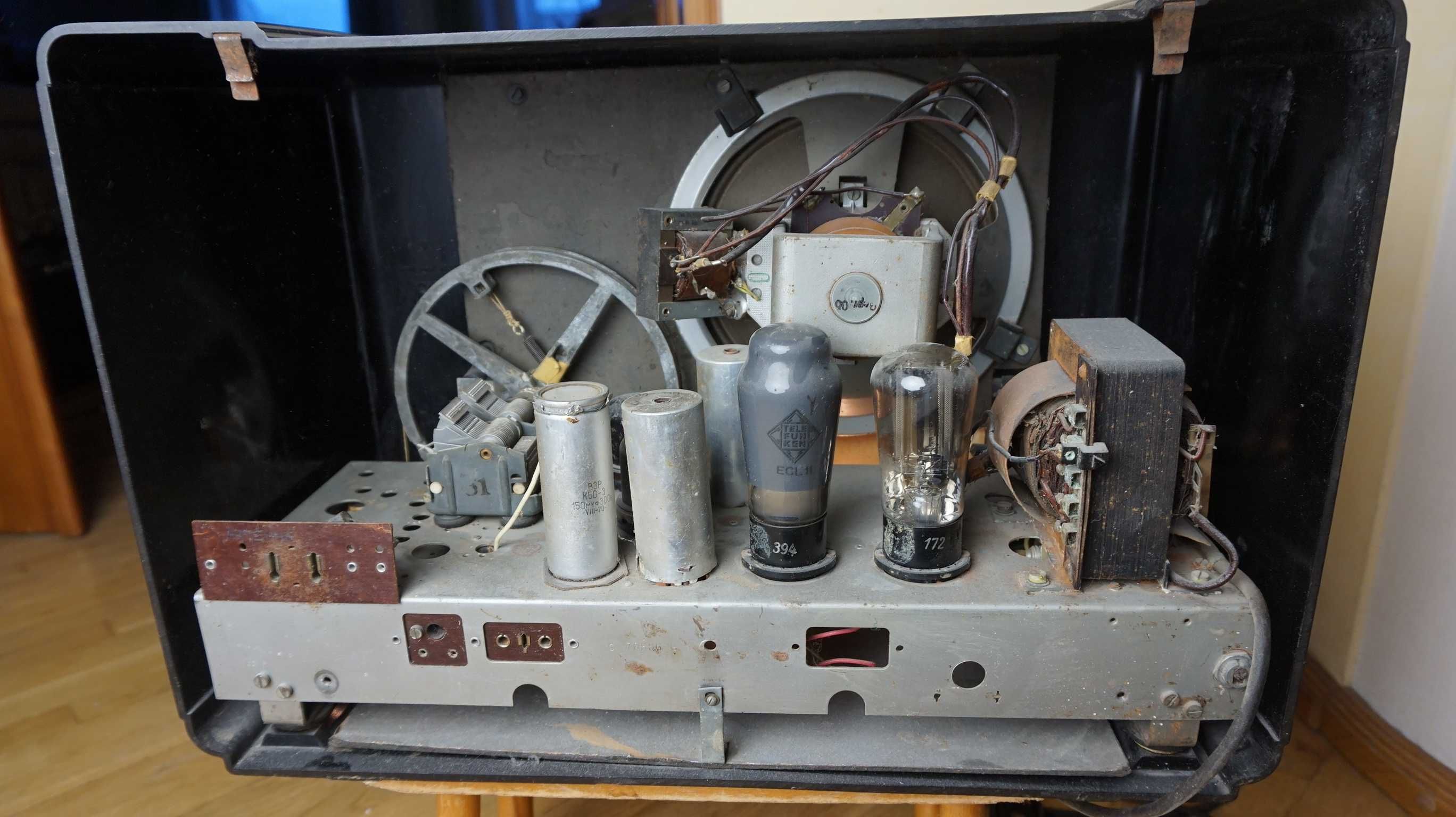 Радиоприемник Telefunken Super 166 WK, немецкий Siemens 92