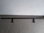 Karnisz metalowy czarny mat 130cm rurka fi 25mm