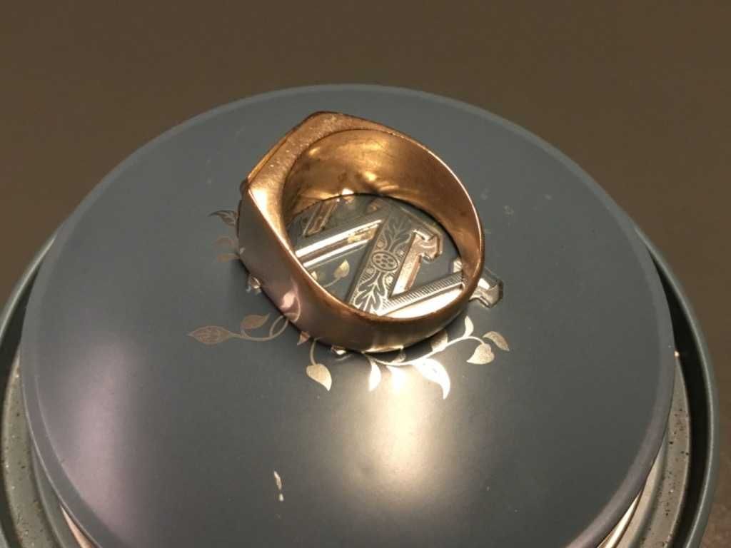 Sygnet CCCP Różowe Złoto 14K (12,37g)