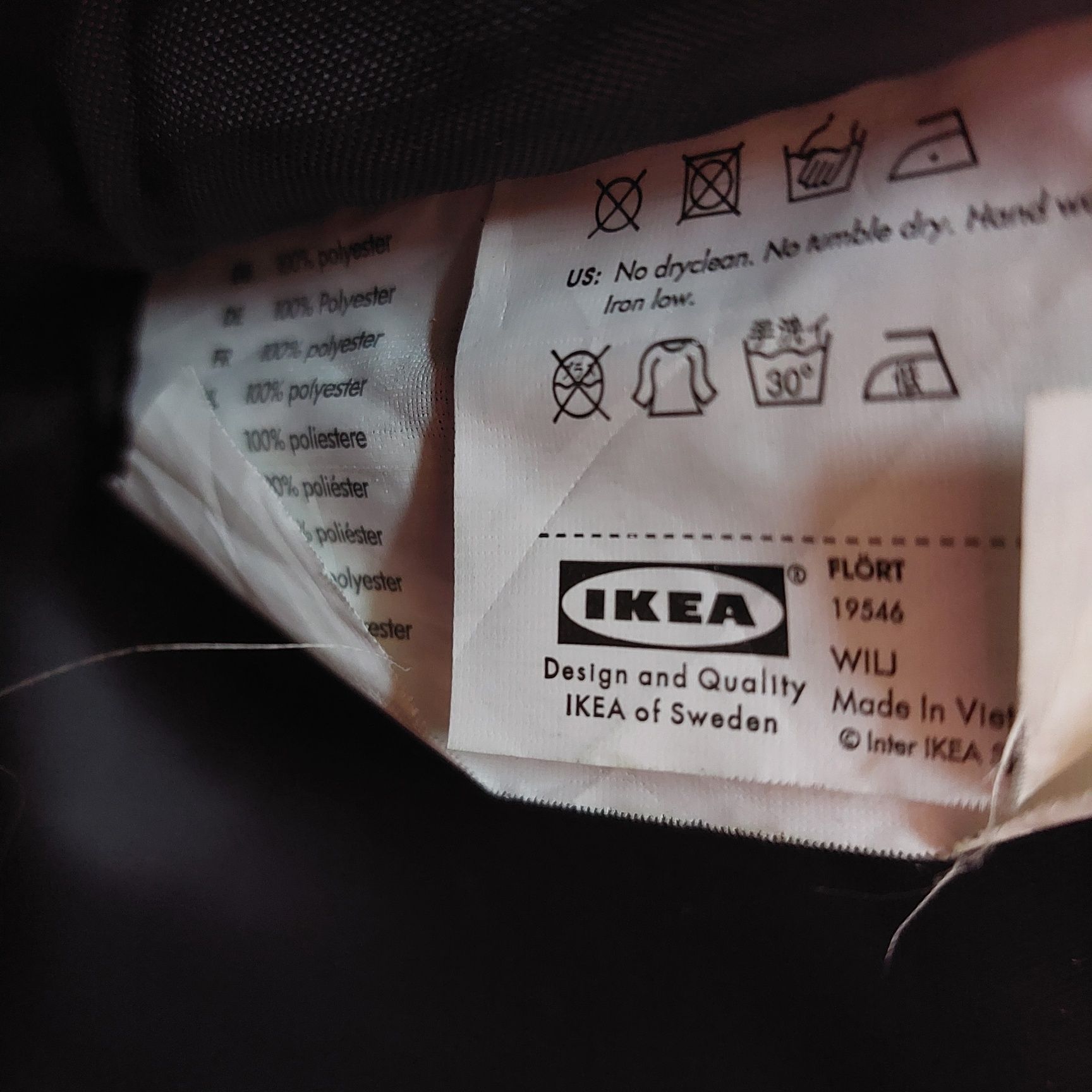 Torba na ramię z kieszenią na laptopa marki IKEA