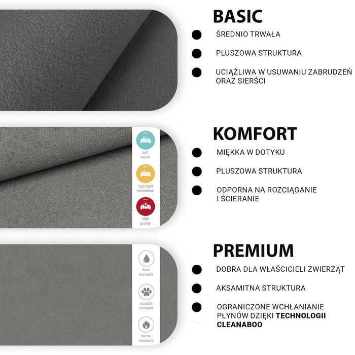 Narożnik z funkcją spania Vegas / Różne kolory / Raty / SZYBKA DOSTAWA