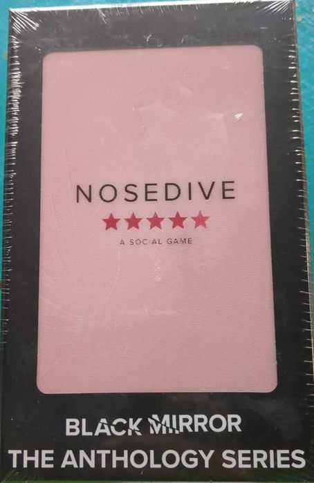 NOSEDIVE gra towarzyska z serialu Black Mirror Nowa folia