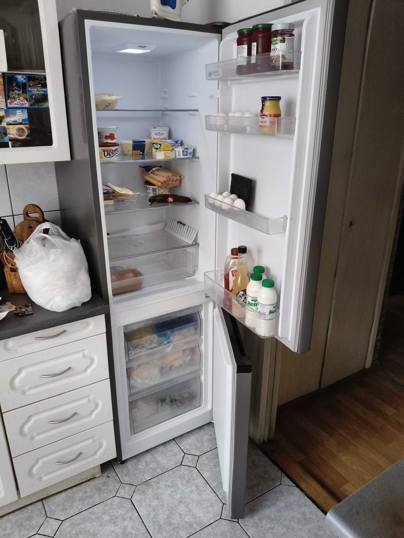 Lodówka GORENJE RK58DPS4 180cm Srebrna -  3 miesięczna - na gwarancji