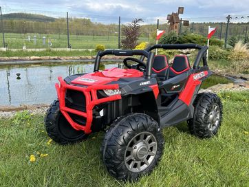 Auto na Akumulator JEEP Mega Duże BUGGY 4x4 180 Watt