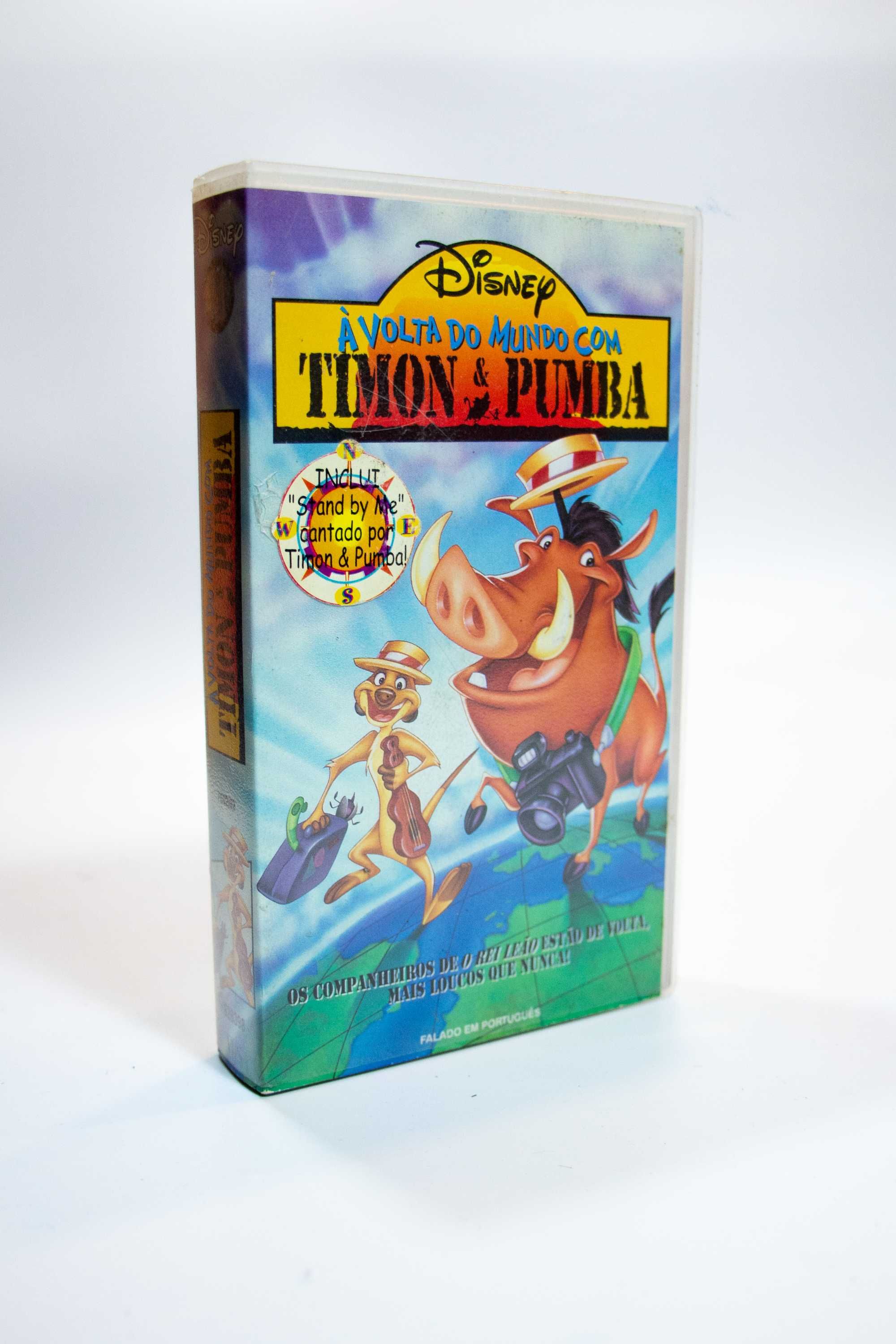 À volta do mundo com Timon e Pumba em VHS