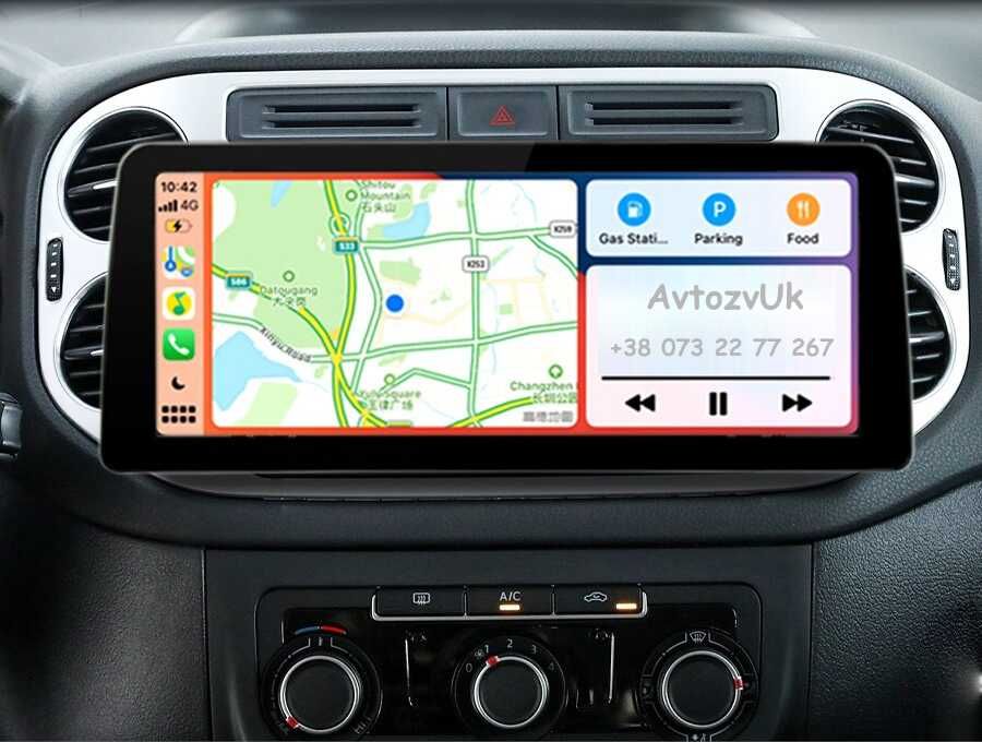 Магнитола TIGUAN Volkswagen GOLF + Tesla Тигуан GPS CarPlay VW Android