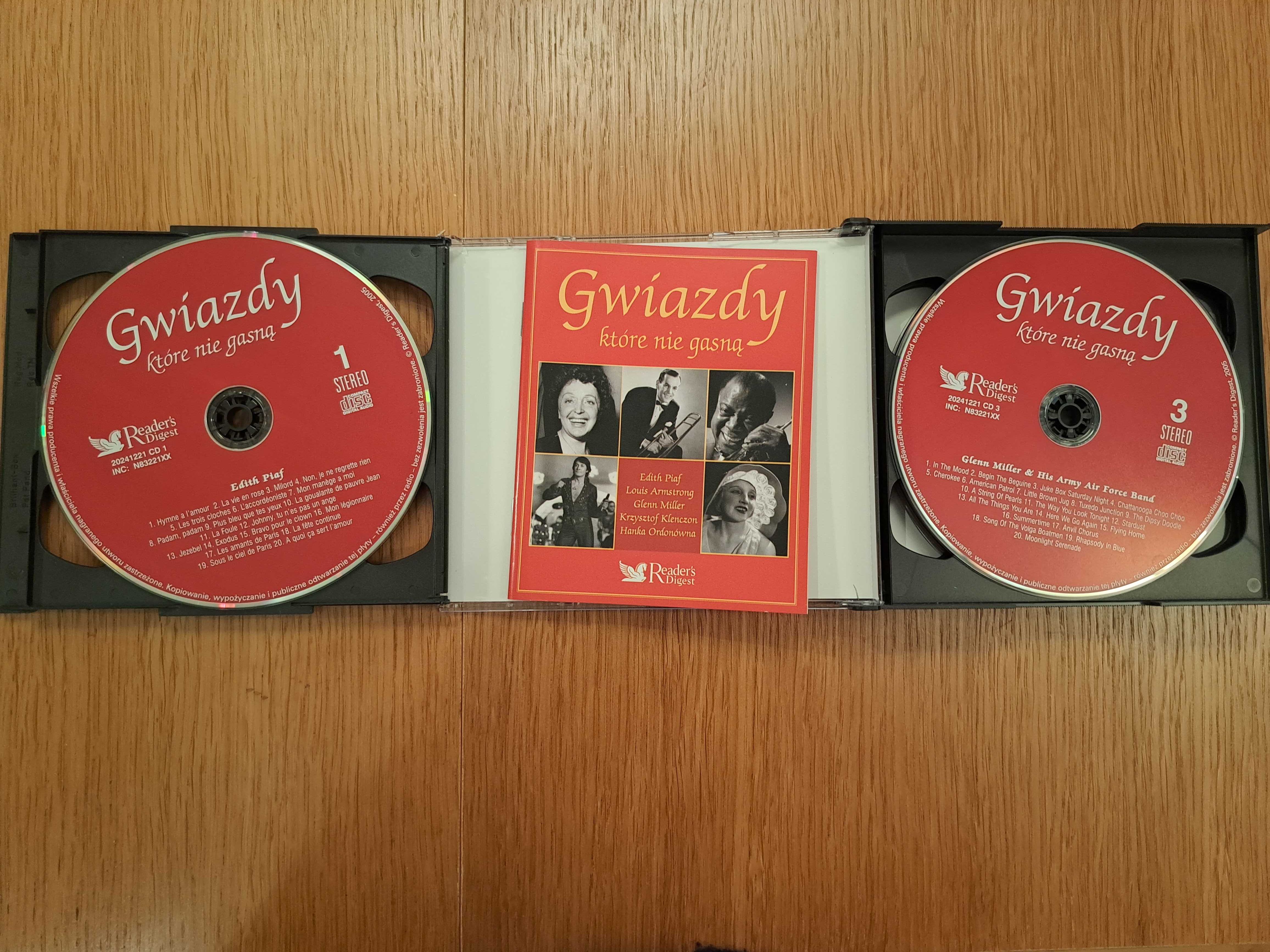 Album 5 x CD "Gwiazdy, które nie gasną" 100 utworów