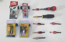 Намагнічувачі та ударні біти Milwaukee, Dewalt, Vessel, Makita.
