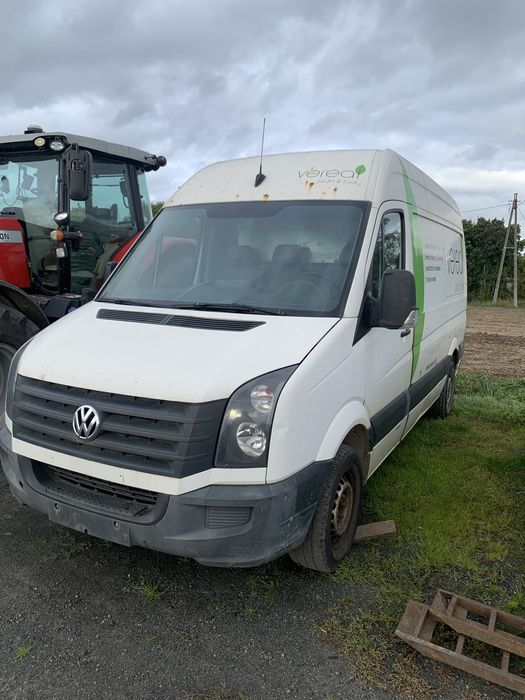 Vw crafter sredni uszkodzony