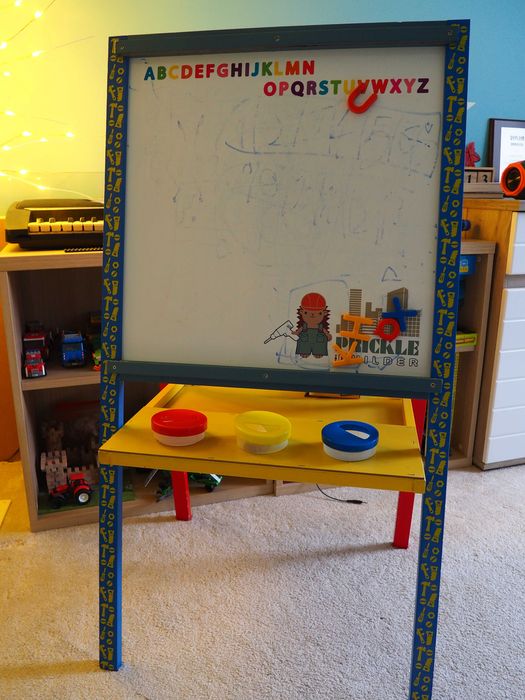 Tablica edukacyjna z nogami Sztaluga 3W1 tablica magnetyczna RZESZÓW