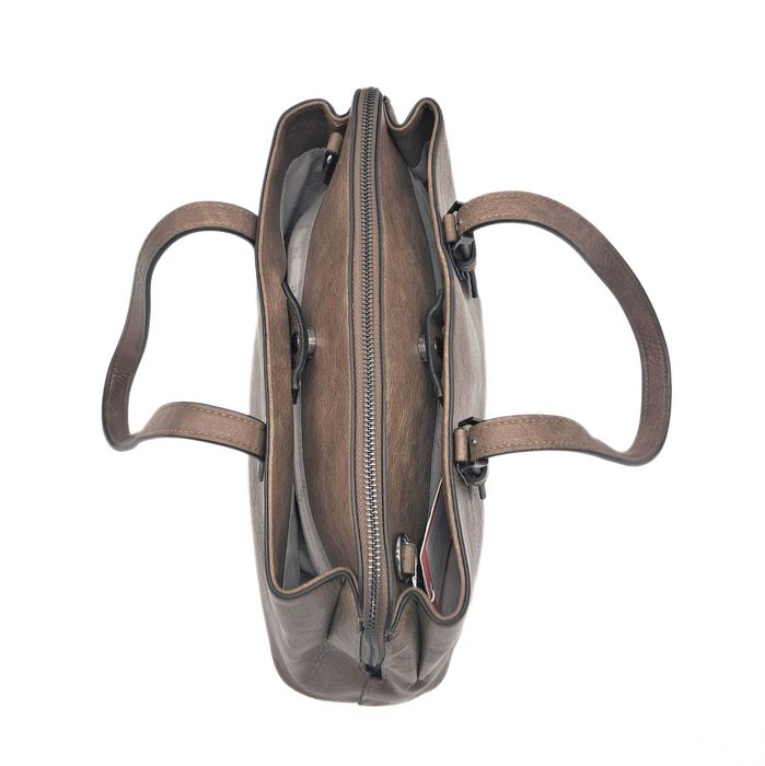 Brązowy kuferek YYcoveri torebka soil