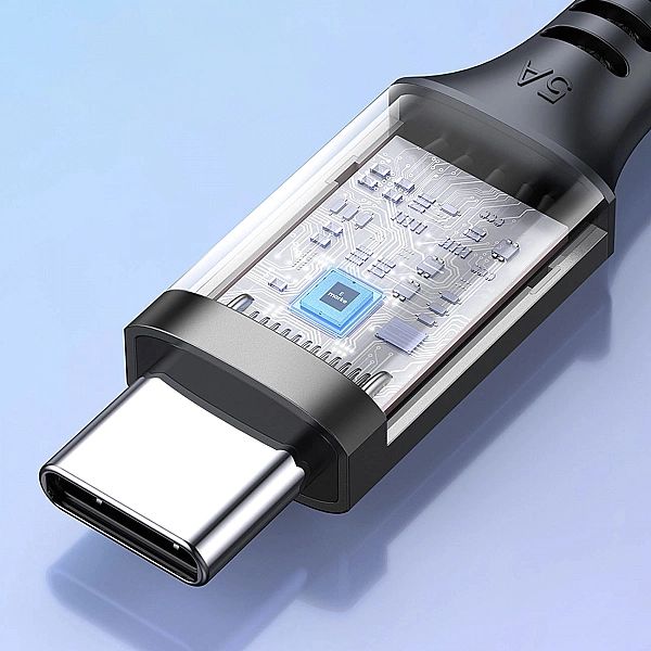 Kabel Ugreen US555, 100W USB-C / USB-C PD 3 m - szary