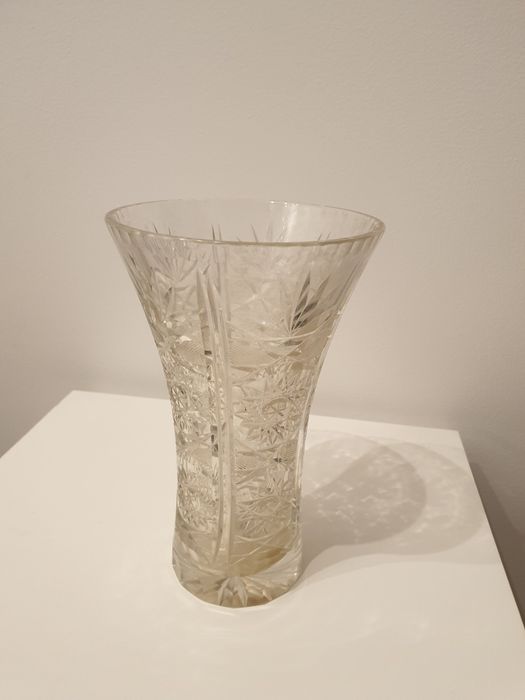 Wazon kryształowy PRL