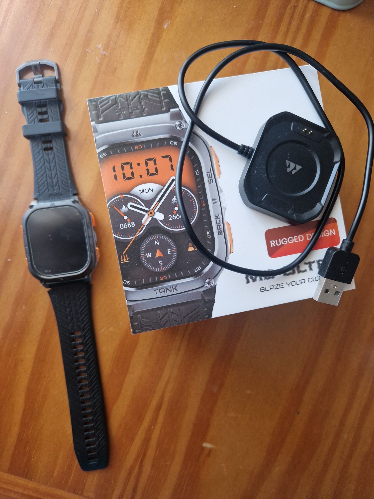 Kospet tank M3 Ultra relógio smartwatch