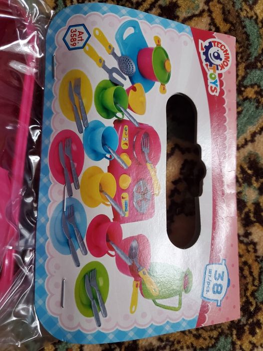 Дитячий іграшковий посуд