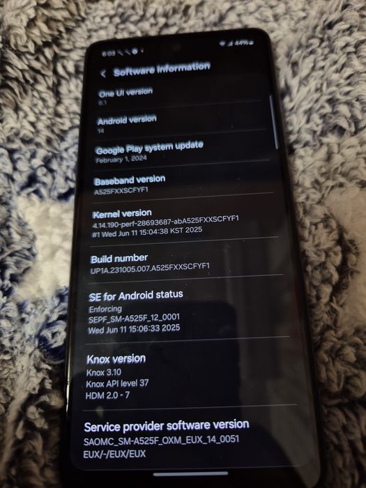 Samsung galaxy a52 6/128