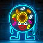 Nowy neon led donut