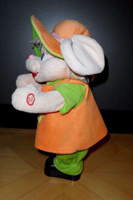 Śliczna MYSZKA ŚPIEWA HIT!!! 37 cm wys. Na DZIEŃ DZIECKA, na prezent