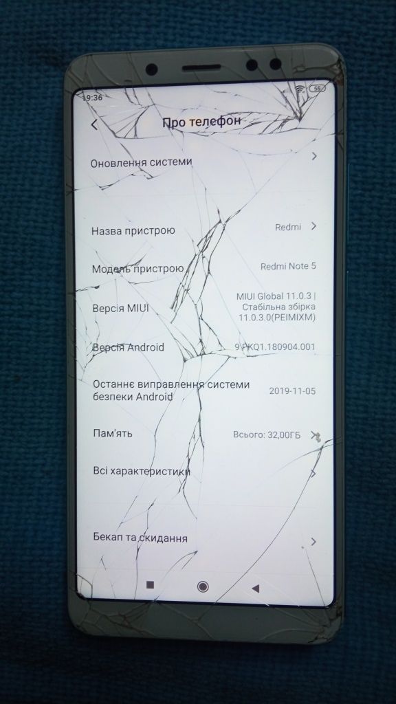 Телефон Xiaomi redmi note 5