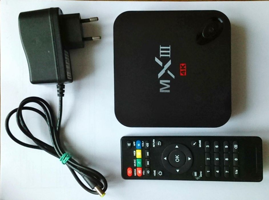 Оригинальный MXIII Android TV 4К/ Full HD медиаплеер с поддержкой 3D