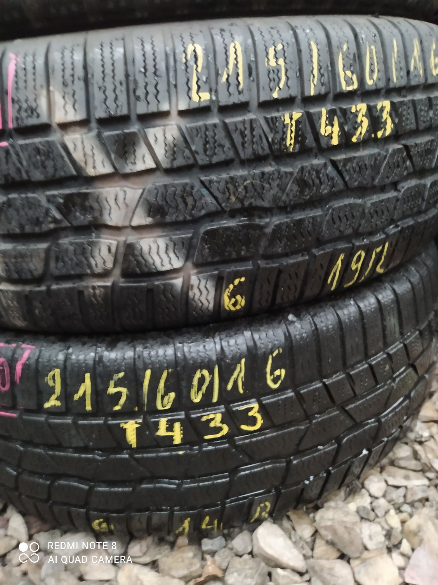 T433 215/60/16 sztuk 2 Continental