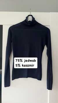 Zara jedwabny golf