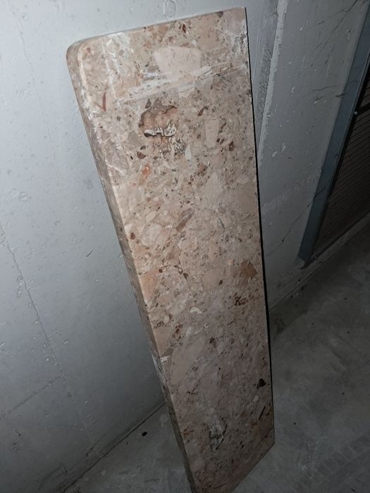 Parapet marmurowy używany 97/25 cm marmur kamień