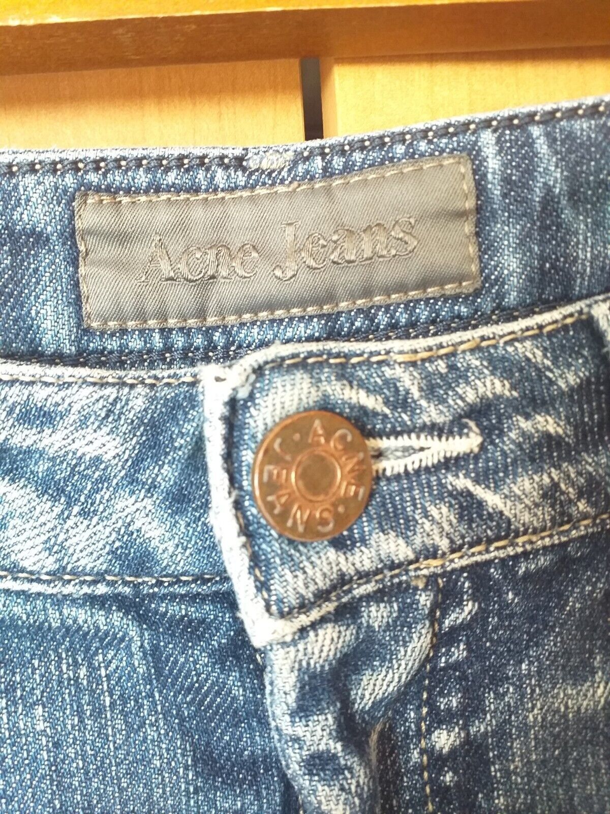 Acne Jeans Жіночі джинси світло сині