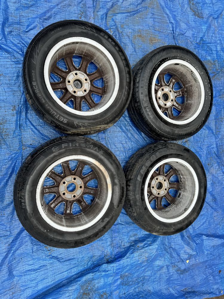 Alufelgi 5x112 15  z oponami