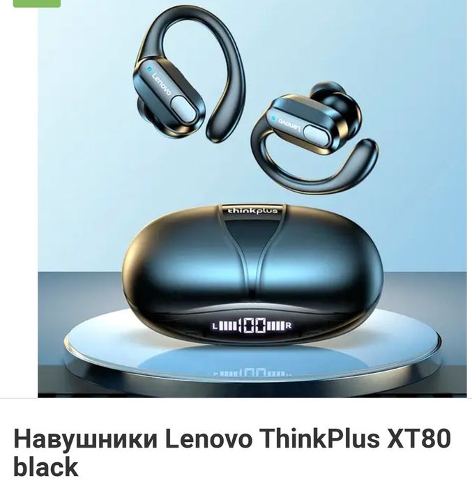 Наушники для спорта Lenovo XT-60 PRO  XT-80  LP-75