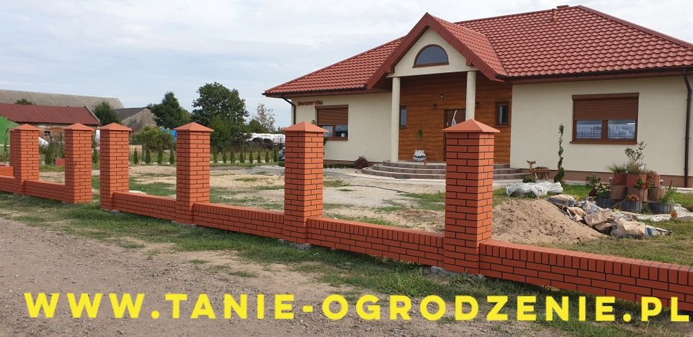 Ala klinkier, slupki, murki, ogrodzenie, ogrodzenia