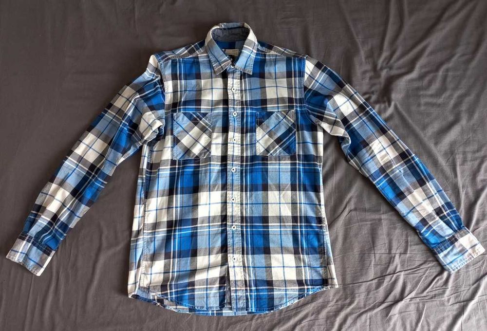 Koszula Dressmann slim fit  męska stan BDB roz. M