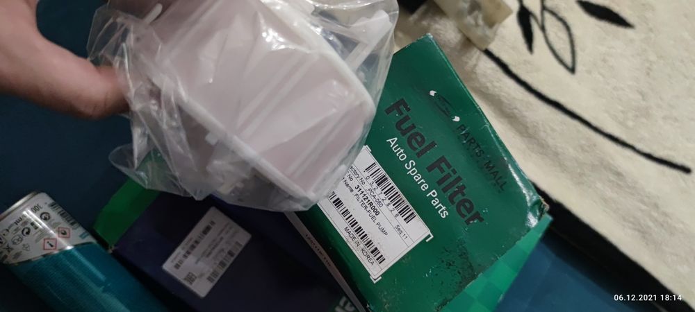Топливный фильтр на Hyundai Accent хюндай аксент