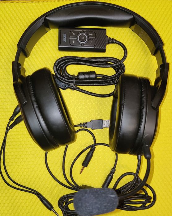 Ігрова гарнітура 2E Gaming HG330 RGB USB 7.1 Black