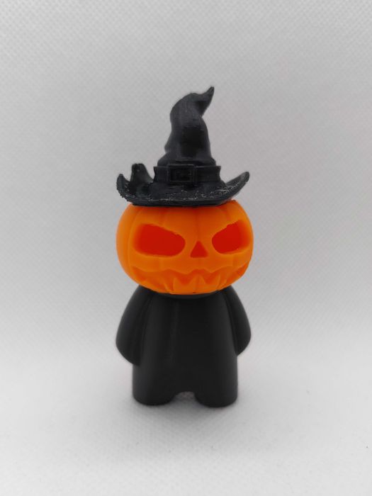 Postać z głową Dyni, 3D, Halloween, dekoracja stojąca