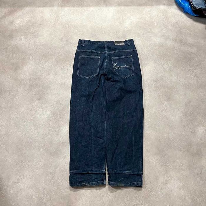 Vintage Szerokie Spodnie Jeansy Karl Kani Baggy Retro Y2K 90s Skate