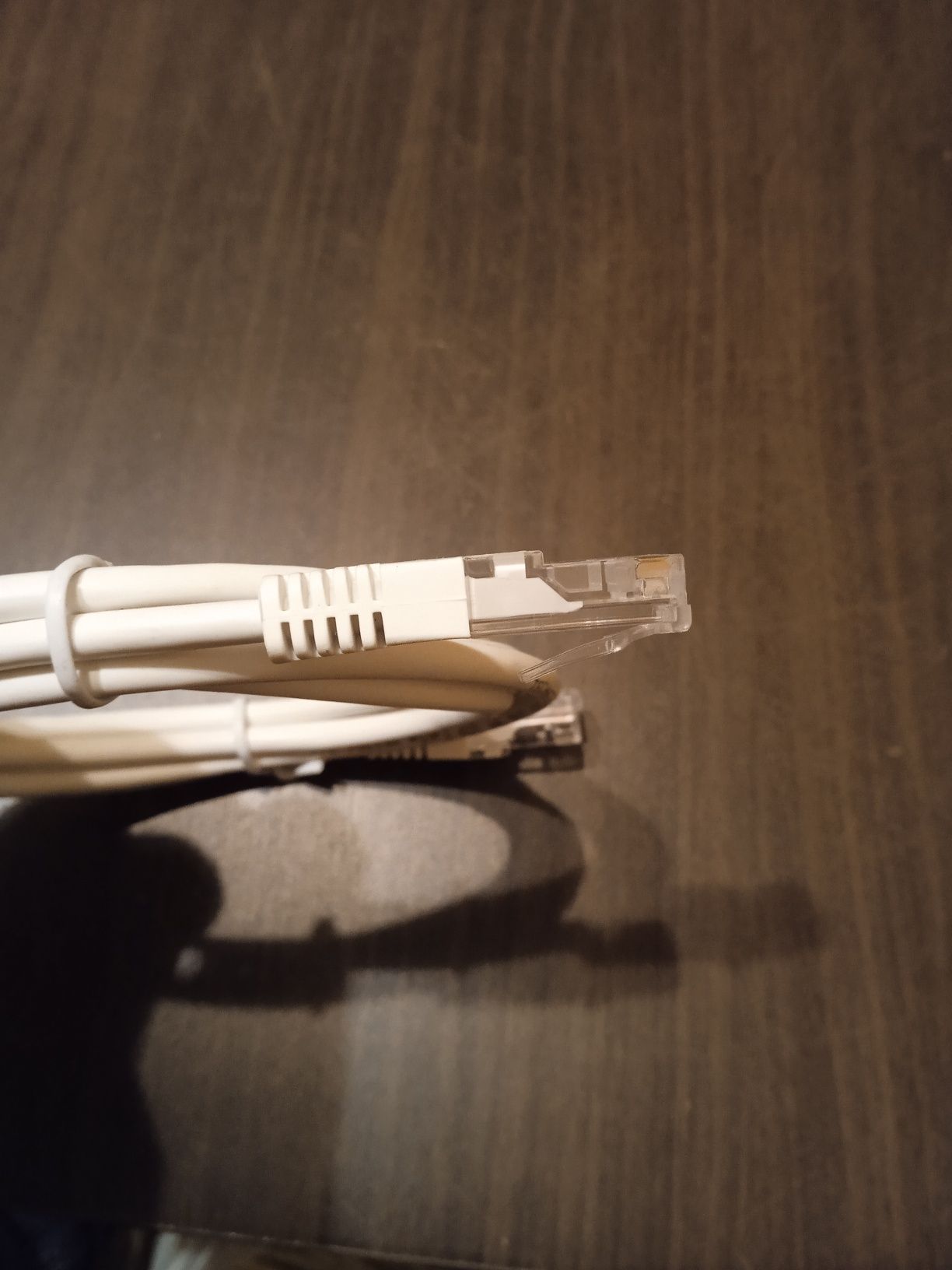 10x Kabel bialy Patch Cord RJ 45, Cat 5e, UTP, 1,5 metra